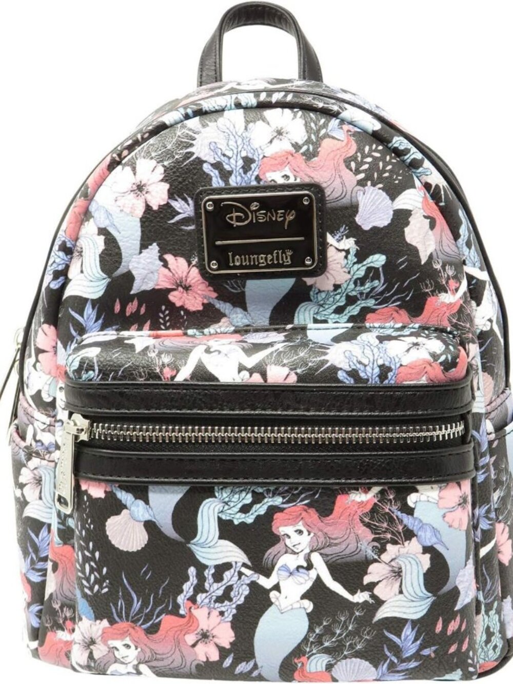 Ariel Mini Backpack Purse - Disney Inspired Loungefly Mermaid Shoulder Bag